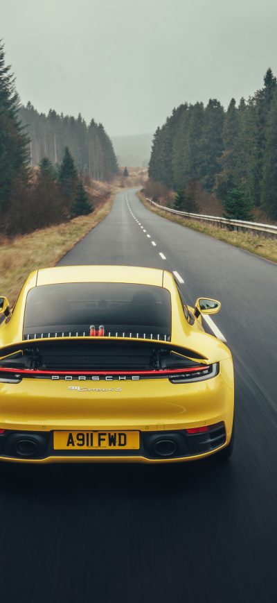 Fond d'écran iPhone Porsche 911 Carrera 2019 4s