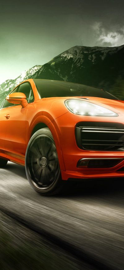Fond d'écran iPhone TechArt Porsche Cayenne Coupe 2019