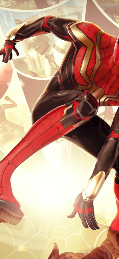 Fond d'écran iPhone Pubg X Spiderman No Way Home 4k