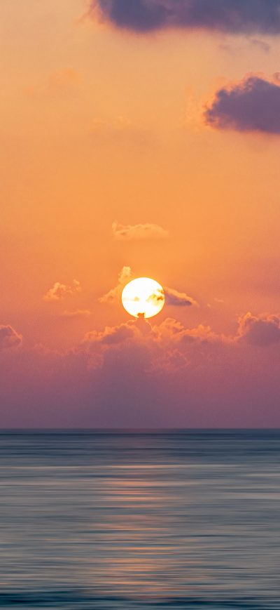 Fond d'écran iPhone Maldive Islands Sunrise 5k