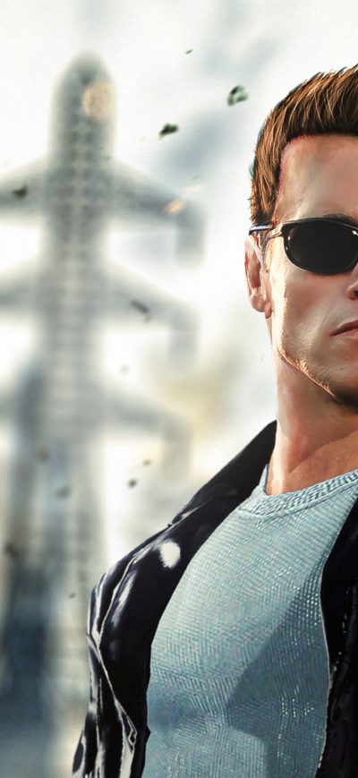 Fond d'écran iPhone Terminator Genisys T 800 Art