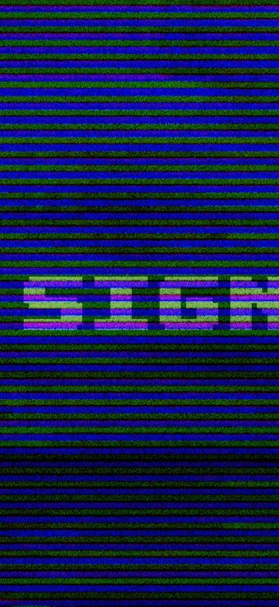 Fond d'écran iPhone No Signal Typography 4k