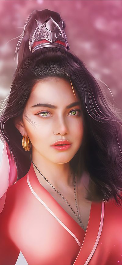 Fond d'écran iPhone Warrior Girl Beautiful 4k