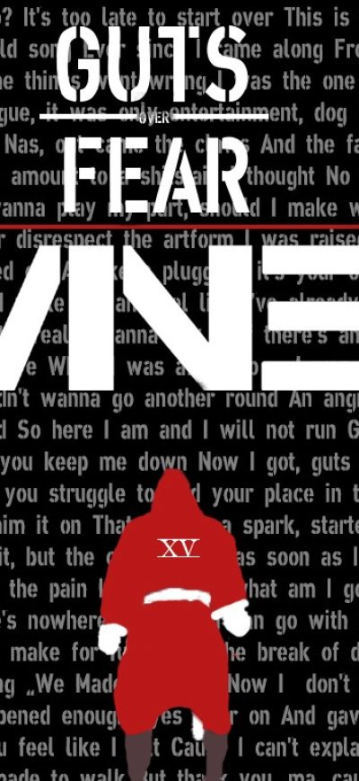 Fond d'écran iPhone Eminem Typography