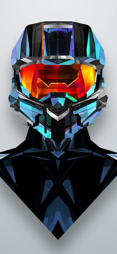 Fond d'écran iPhone Justin Maller Art Line Helmet