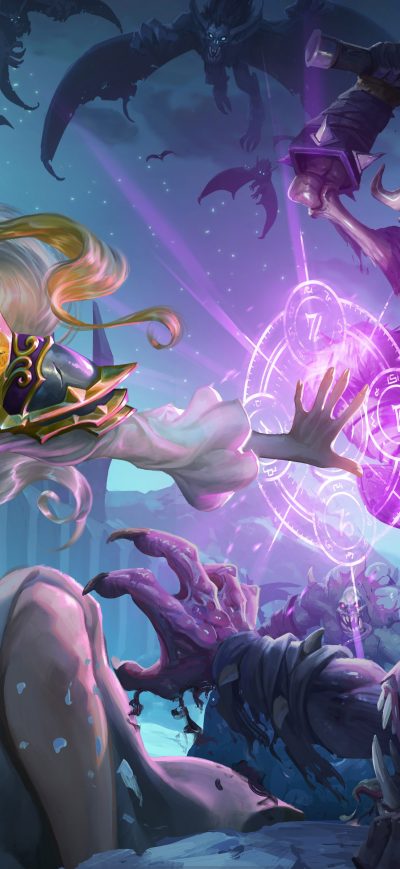 Fond d'écran iPhone Knights Of The Frozen Throne 8k 2017