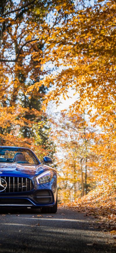 Fond d'écran iPhone Mercedes AMG GT C Roadster 2018
