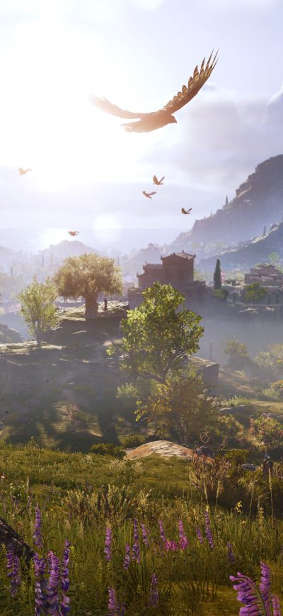 Fond d'écran iPhone 4k Assassins Creed Odyssey 2018