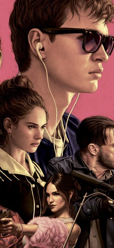 Fond d'écran iPhone Baby Driver 8k