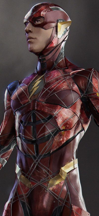 Fond d'écran iPhone Justice League Flash Concept Art