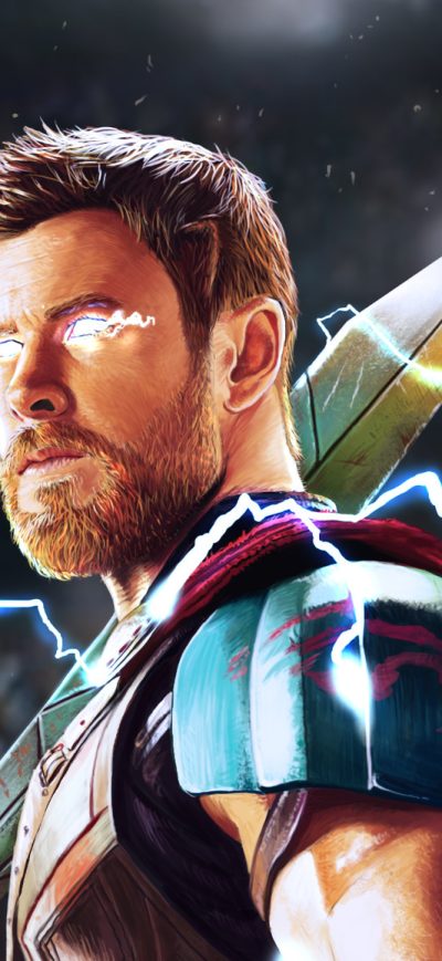 Fond d'écran iPhone Thor God Of Thunder Artwork HD