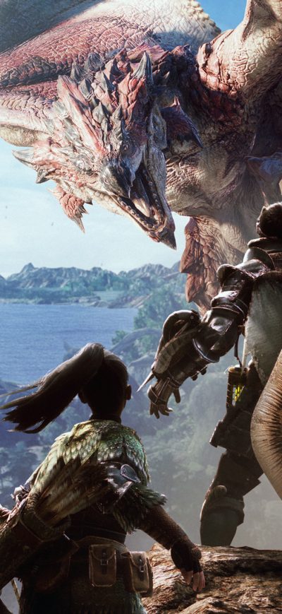 Fond d'écran iPhone Monster Hunter World Hd
