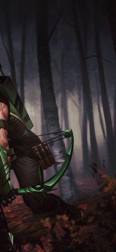 Fond d'écran Green Arrow 5k sur iPhone
