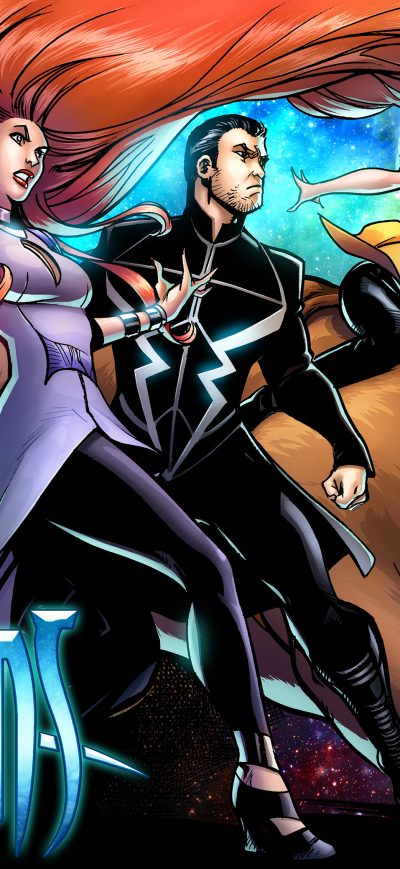 Fond d'écran iPhone Inhumans Fanart 4k