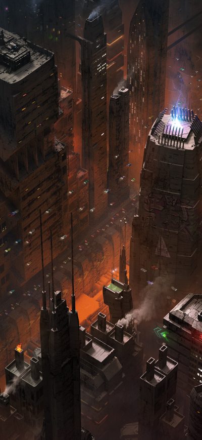 Fond d'écran iPhone Scifi Resource Based Economy 4k