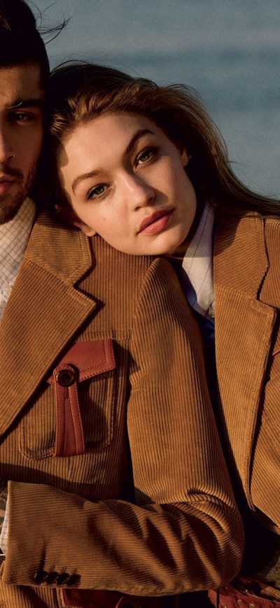 Fond d'écran iPhone Zayn Malik And Gigi Hadid 2017 Photoshoot