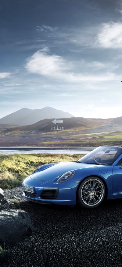 Fond d'écran iPhone 2017 Porsche Cayman