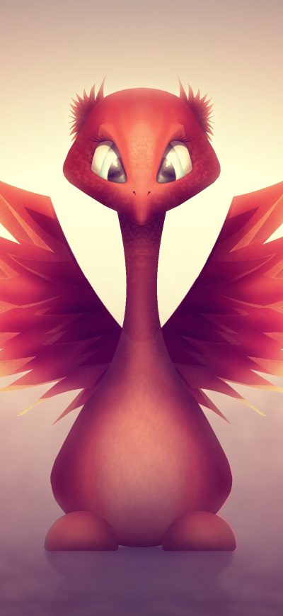 Fond d'écran iPhone Cute Dragon Artwork 4k