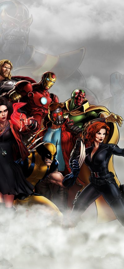 Fond d'écran iPhone Avengers Infinity War 2018 Artwork 4k