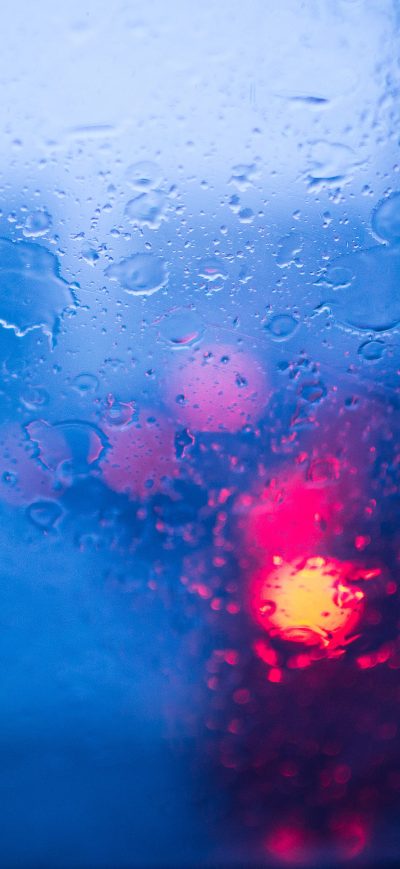 Fond d'écran iPhone Rain Macro 4k