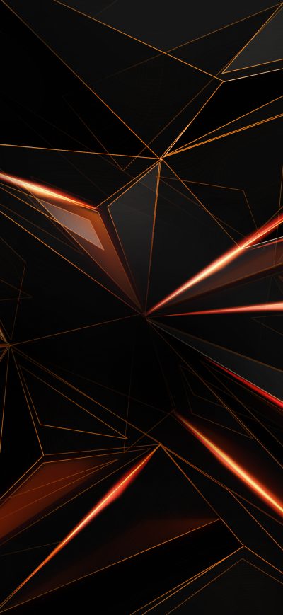 Fond d'écran iPhone Polygon Abstract Shapes Sharp 4k