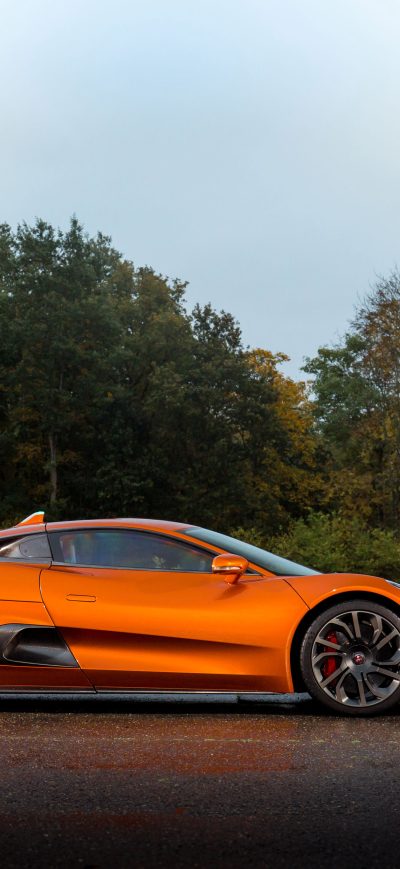 Fond d'écran iPhone Jaguar C X75 007 Spectre Side View