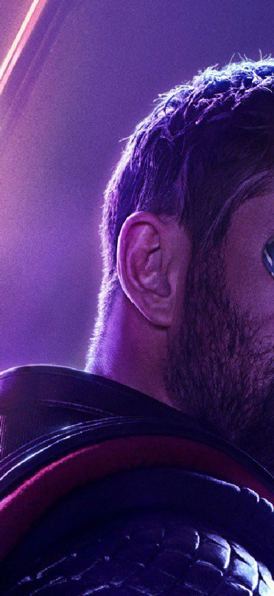 Fond d'écran iPhone Thor In Avengers Infinity War New Poster