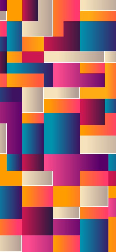Fond d'écran iPhone Colorful Shapes Abstract