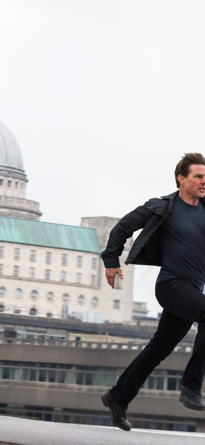 Fond d'écran iPhone Tom Cruise Running Mission Impossible Fallout