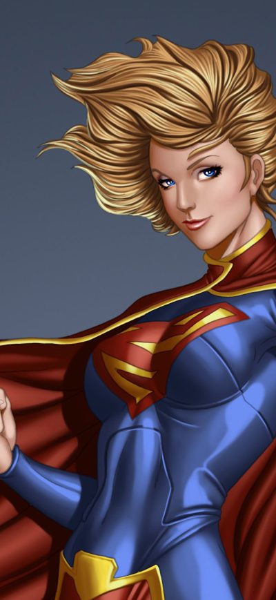 Fond d'écran iPhone Arts Supergirl