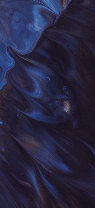 Fond d'écran iPhone Artistic Paint Texture Dark Blue 5k