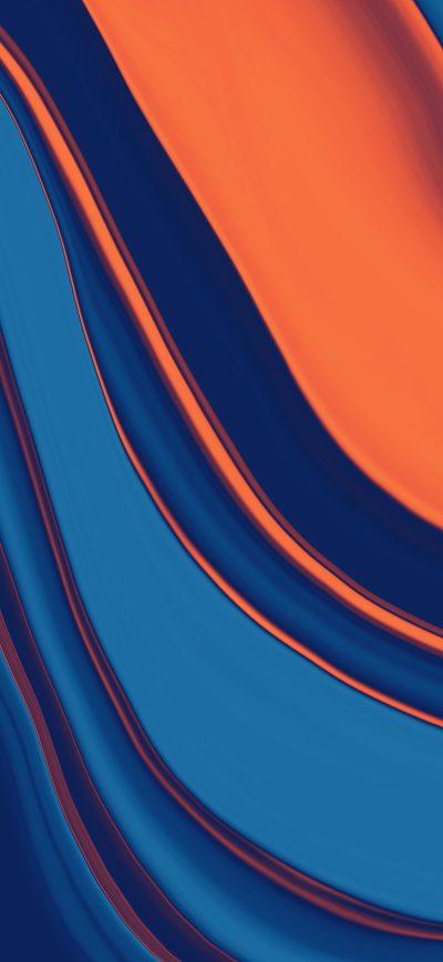 Fond d'écran iPhone Fluid Abstract Colorful Line Art 10k