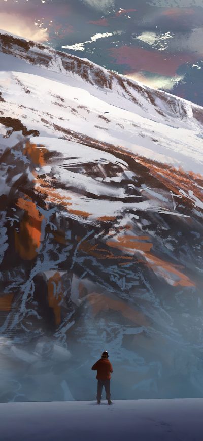 Fond d'écran iPhone Passing The Mountains 4k