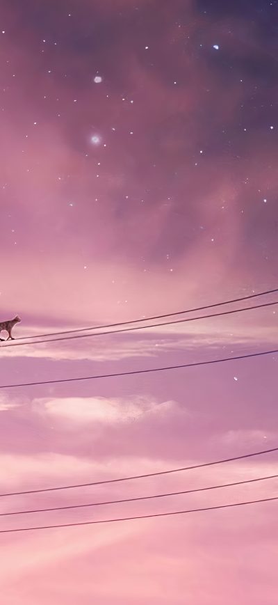 Fond d'écran Walking On Lines 4k sur iPhone