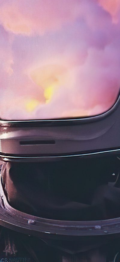Fond d'écran iPhone Astronaut Face Smoke Helmet 4k