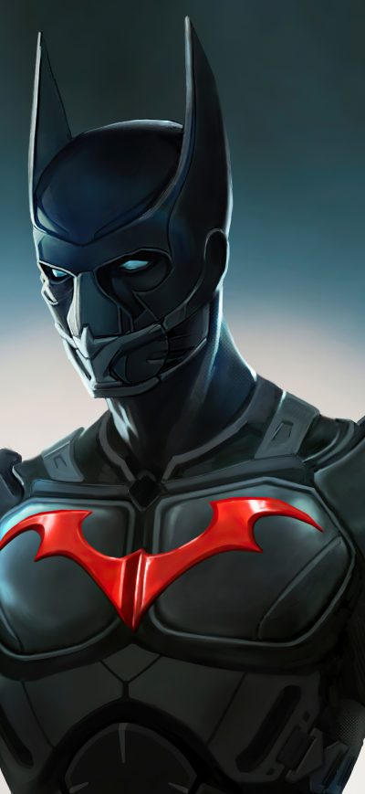 Fond d'écran iPhone Batman Beyond Action Suit 4k