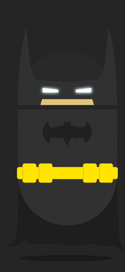 Fond d'écran iPhone Batman Minimalist Dark 5k