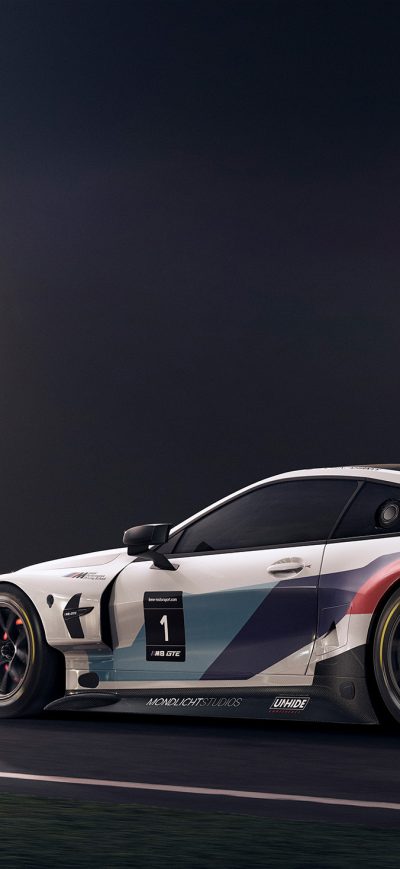 Fond d'écran iPhone Bmw M8 Gte