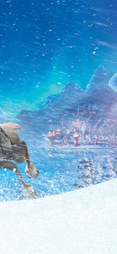 Fond d'écran Frozen Movie Anna Kristoff sur iPhone
