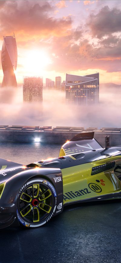 Fond d'écran iPhone Robo Race 4k