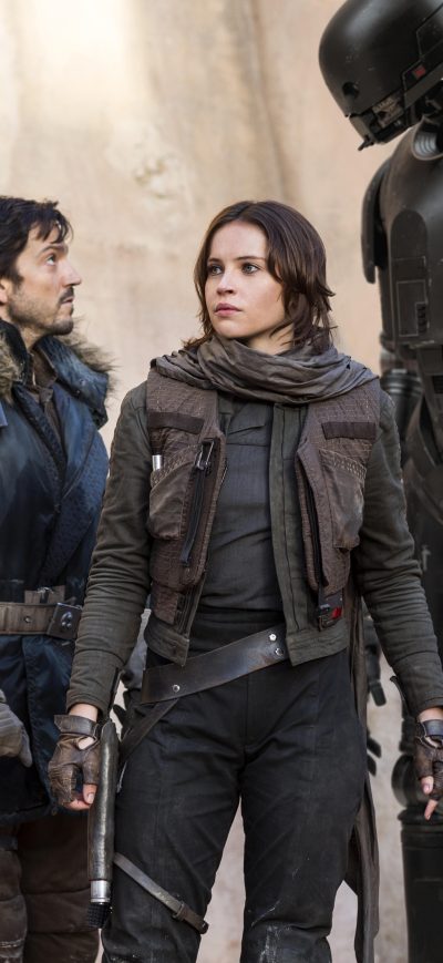Fond d'écran iPhone Rogue One A Star Wars Story Felicity jones