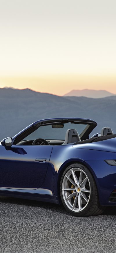 Fond d'écran iPhone Porsche 911 Carrera 4S Cabriolet 2019