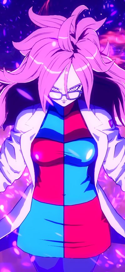 Fond d'écran iPhone 4k Android 21 Dragon Ball Fighter Z