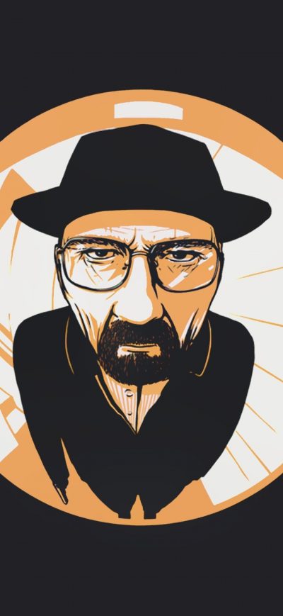 Fond d'écran iPhone Walter White Fish Eye Lens