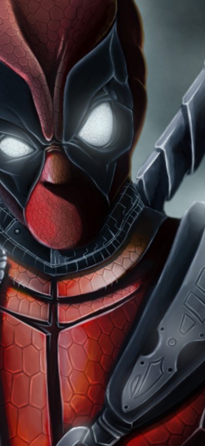 Fond d'écran iPhone Deadpool Pew Pew