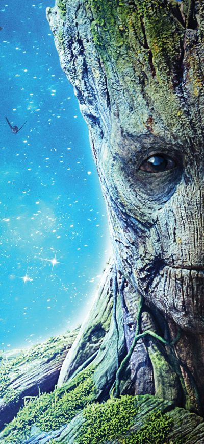 Fond d'écran iPhone Groot 2018 5k
