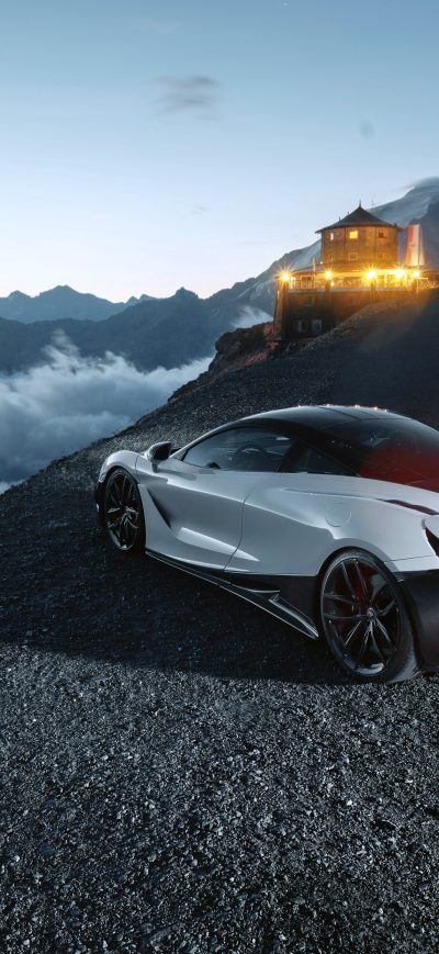 Fond d'écran iPhone McLaren 720S Novitec 2018 4k