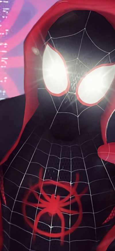 Fond d'écran iPhone SpiderMan Into The Spider Verse 2018 Digital Art