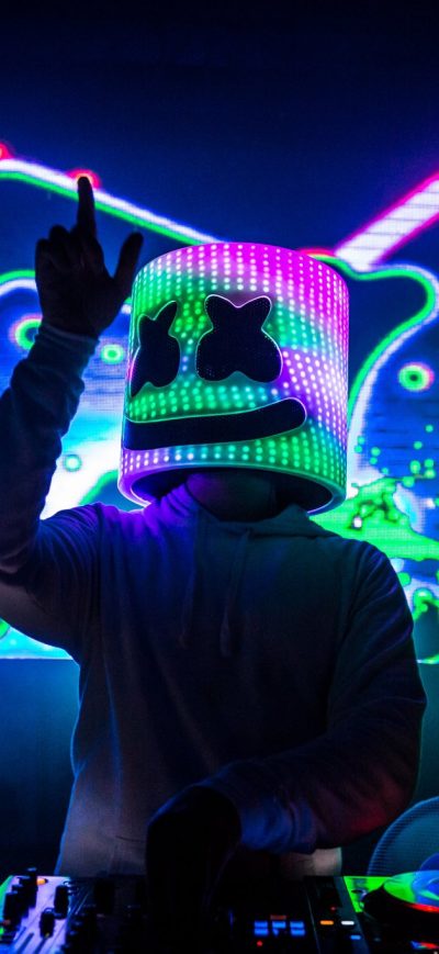 Fond d'écran iPhone Marshmello DJ HD