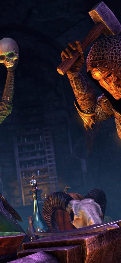 Fond d'écran iPhone Elder Scrolls Online Halloween